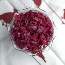 Spiced Red Cabbage Relish