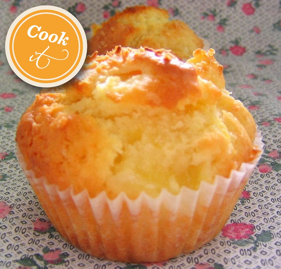 Coconut Pineapple Muffins