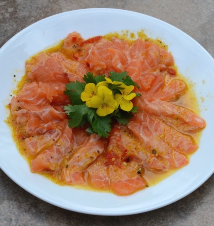 Salmon Tiradito