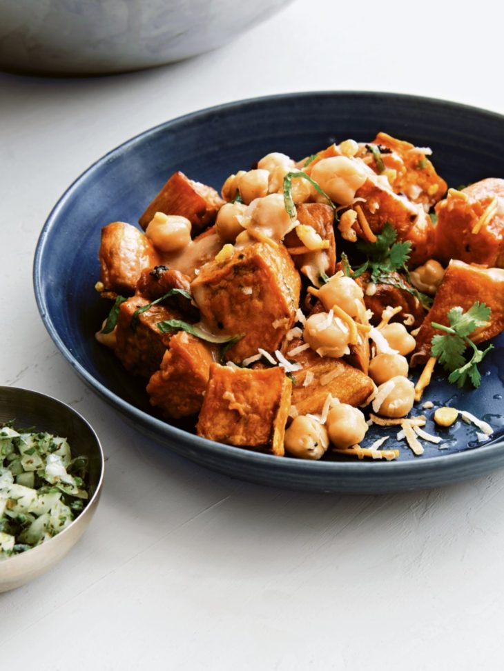 Recipe Sweet Potatoes and Chickpeas