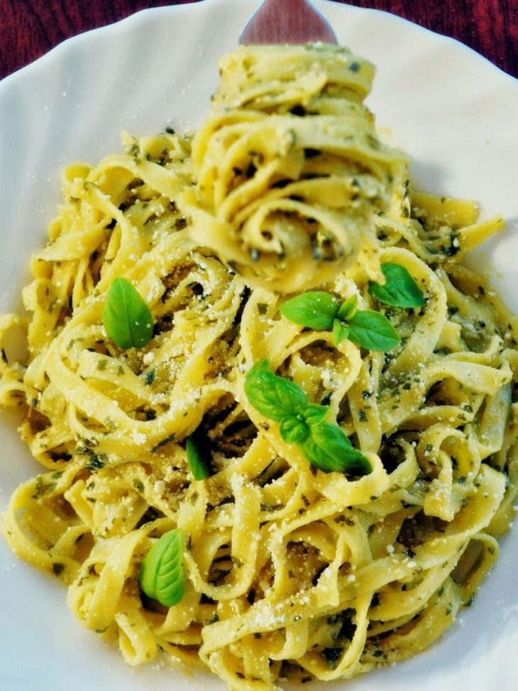 Butter Basil Pasta