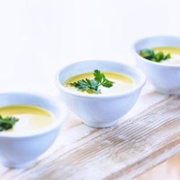 Chilled Sour Cream-Laced Cucumber Soup