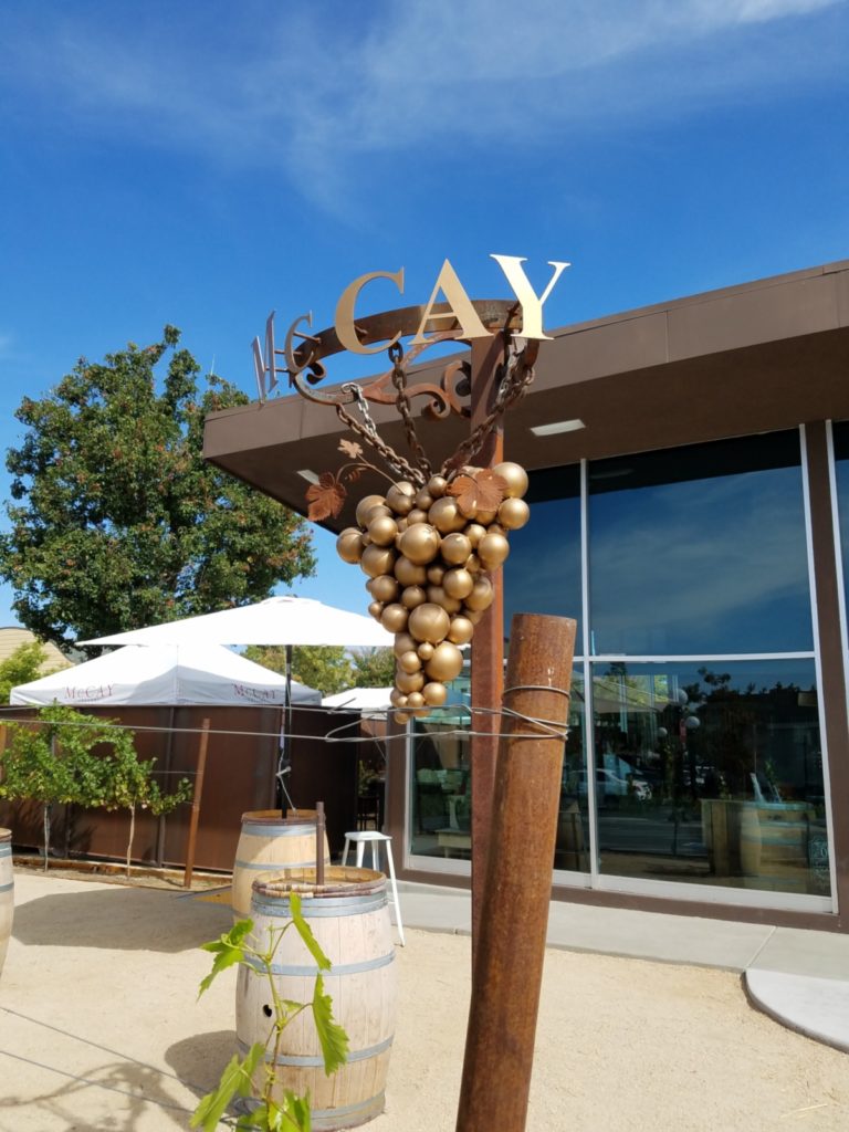 McCay Cellars tasting room