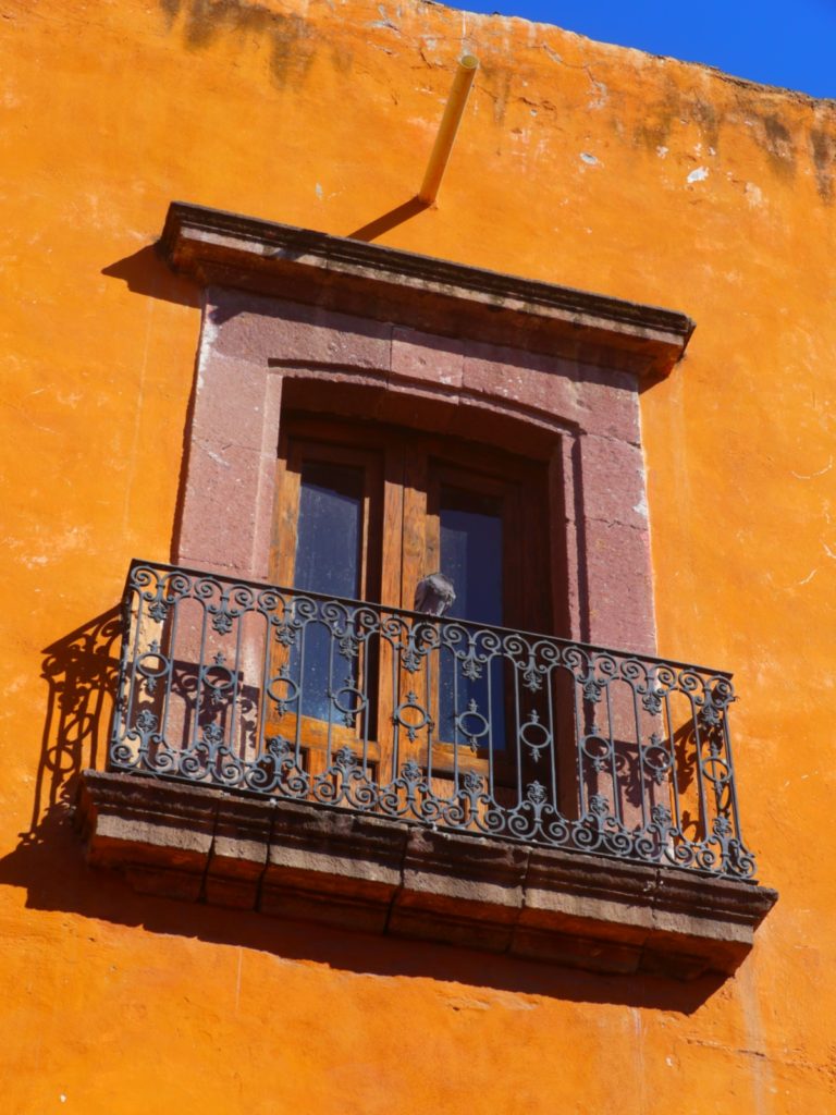 Balcony in San Miguel de Allende.