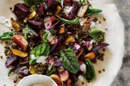 Tricolour Beet & Lentil Salad