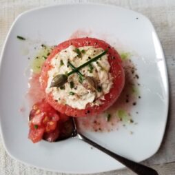 Tuna Stuffed Tomatoes