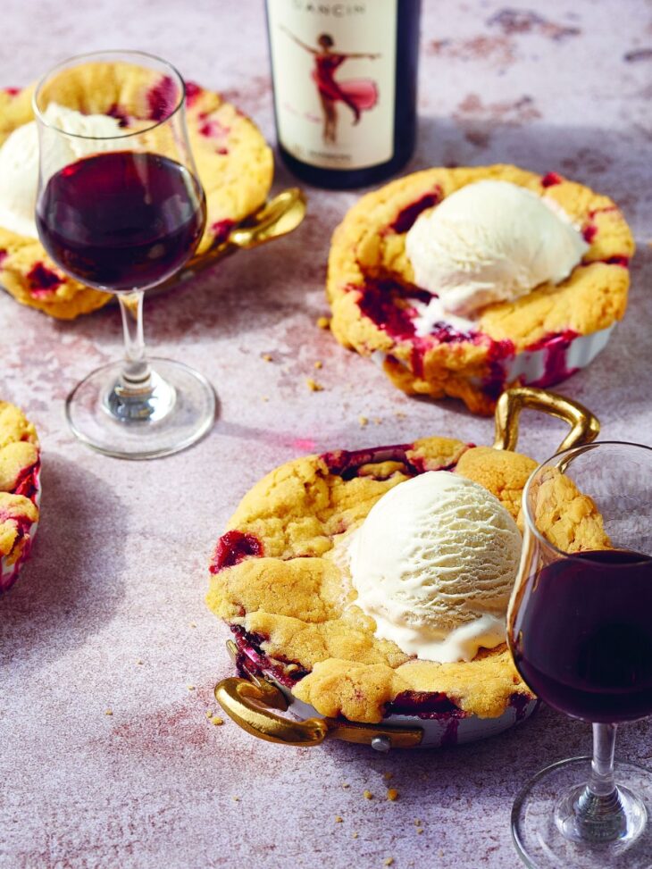 Plum Cobblers