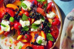 Salad of luscious fruits