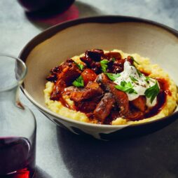 Mushroom Bourguignon